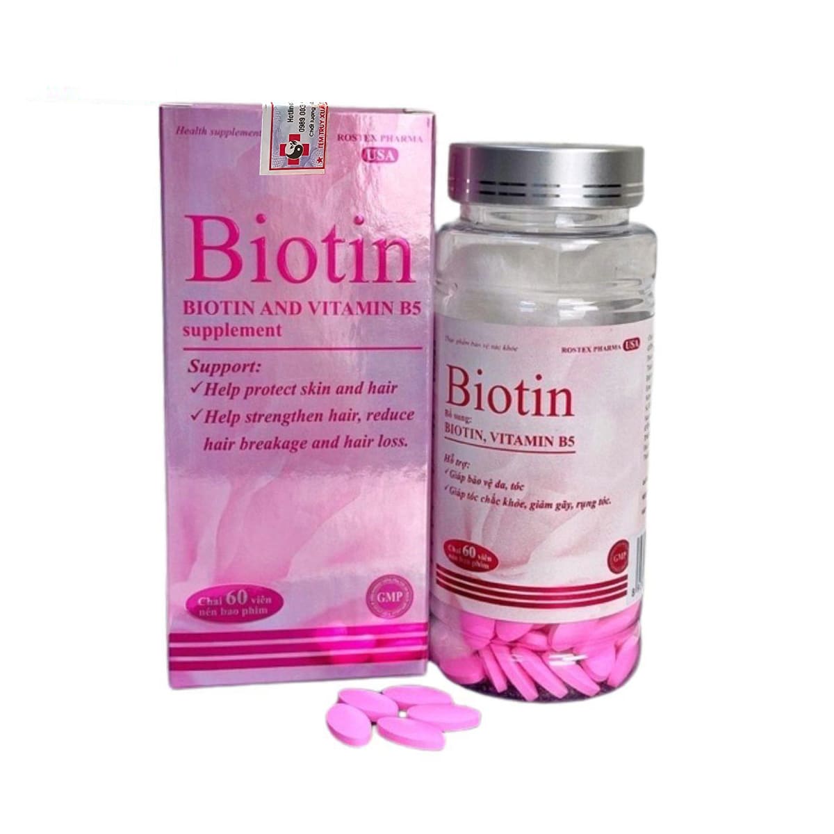 Biotin Rostex Pharma Usa 6 A0114